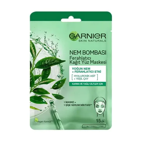 Garnier Moisture Bomb Refreshing Paper Face Mask 28 g