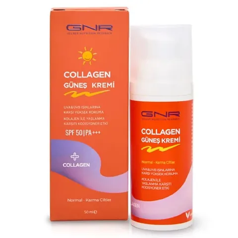 Gnr Collagen Spf 50 Sunscreen Normal Combination Skin 50 ml