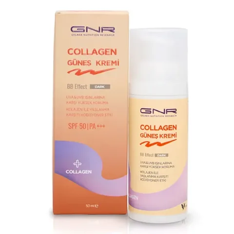 Gnr Collagen Sun Cream SPF 50 BB Effect Dark 50 ml