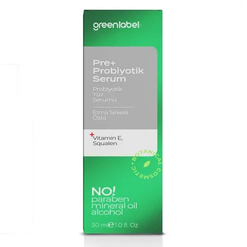 Révélez l'éclat: Sérum Pré+Probiotique Greenlabel 30 ml