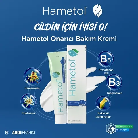 Hametol Barrier Repairing Care Cream For Very Dry Skin 30 g