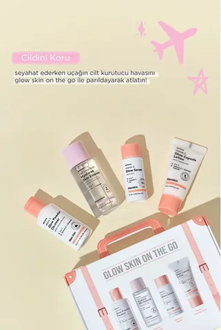 Hanskin Glow Skin On The Go Set