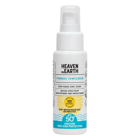 Heaven On Earth Mineral Spf50+ Sunscreen 50 ml