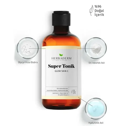 Herbaderm Brightening, Anti-Spot and Anti-Wrinkle Super Tonic 250 ml
