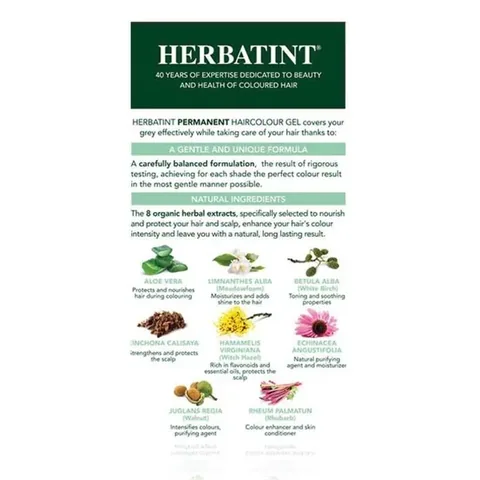Couvrez vos cheveux blancs avec une couleur durable Herbatin