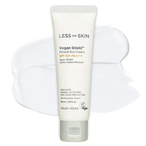 Holika Holika Less On Skin Vegan Spf 50 shild Mineral Sun Cream 50 ml