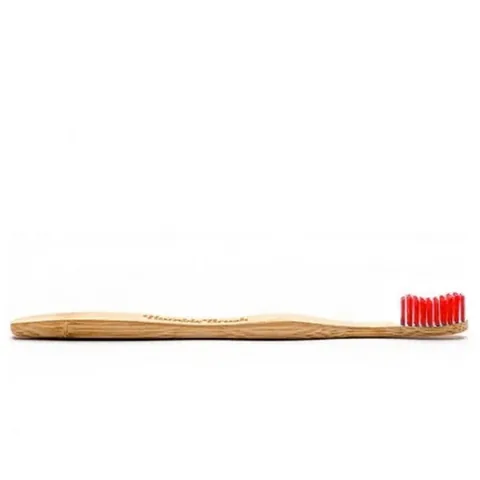Humble Brush Natural Soft Adult Toothbrush - Red