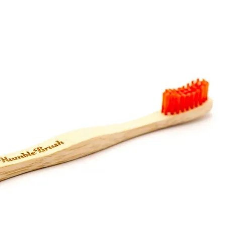 Humble Brush Natural Soft Adult Toothbrush - Red