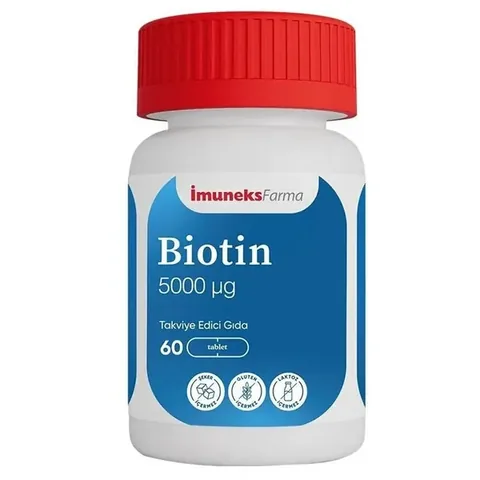 İmuneks Farma Biotin 5000µg 60 pcs