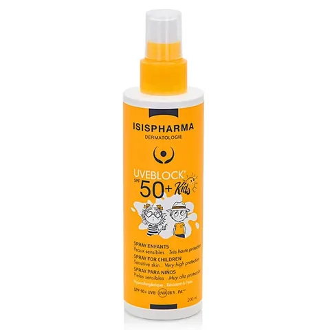 Isıs Pharma Uveblock SPF 50+ Spray For Children 200 ml