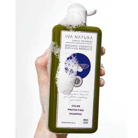 Iva Natura Organic Color Protection Black Shampoo 350 ml