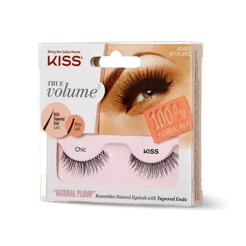 Kiss True Volume False Eyelashes - Ktvl03 c - Chic