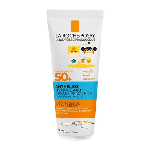 Protégez Efficacement la Peau Sensible des Enfants SPF50+