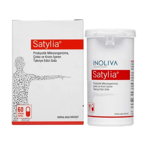 Abdi İbrahim Satylia Probiotic Microorganism Zinc And Chromium Supplementary Food 1+1 coffret