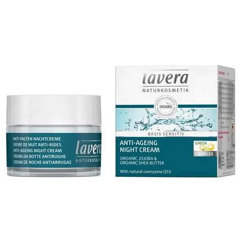 Lavera Basis Sensitiv Anti-aging Night Cream 50 ml