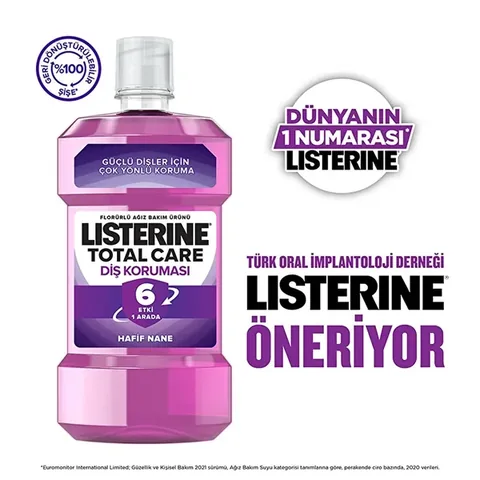 Obtenez une Hygiène Bucco-Dentaire Complète avec Listerine T