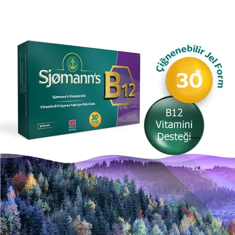 Boostez votre énergie avec Sjomann's Vitamine B12
