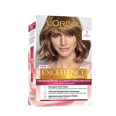 L'Oréal Paris Excellence 7 Aschbraun Haarfarbe