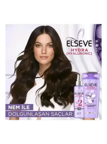 L'Oréal Paris Elseve Hydra Hyaluronic Moisture Filling Shampoo 390 ml