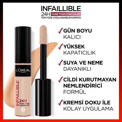 Obtenez un teint parfait avec le Correcteur Infaillible 24H