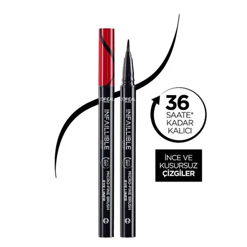 L'Oréal Paris Infaillible 36 h Grip Micro Fine Eyeliner 01 obsidian - Black