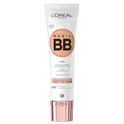 L'Oreal Paris Magic BB Cream Medium 30 ml - Feuchtigkeitsspendend & Makellos