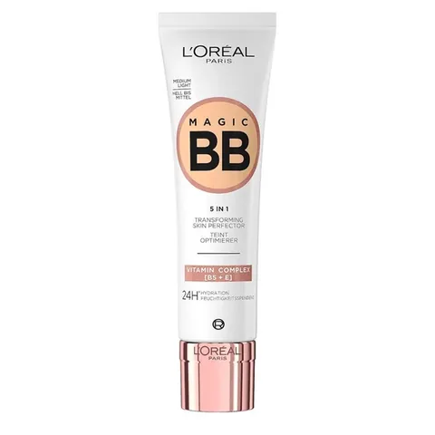 L'Oréal Paris Magic BB Cream - Mittelhell, 30 ml, Feuchtigkeitsspendend