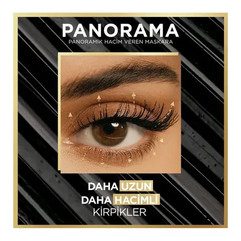 Obtenez un Volume Panoramique avec le Mascara Loreal Paris
