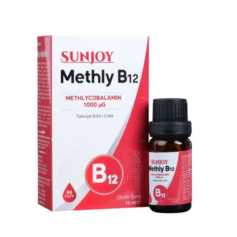 Sunjoy Methyl B12 Sublingual Spray Food Supplement 10 ml