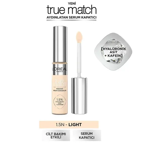 L'Oréal Paris True Match Radiant Serum Concealer 1.5 n 11 ml