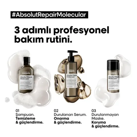 Réparez vos cheveux abîmés avec Absolut Repair Molecular