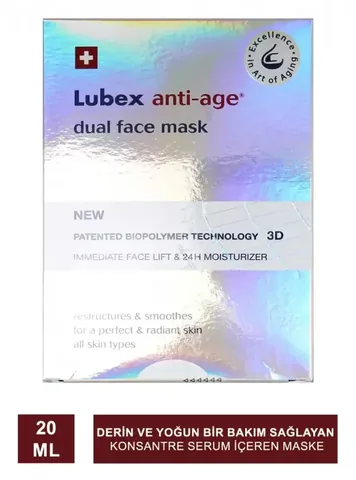 Lubex Anti Age Dual Gesichtsmasken 20ml