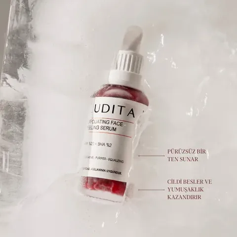 Ludita Skin Tone Equalizing Face Peeling Red Serum 30 ml