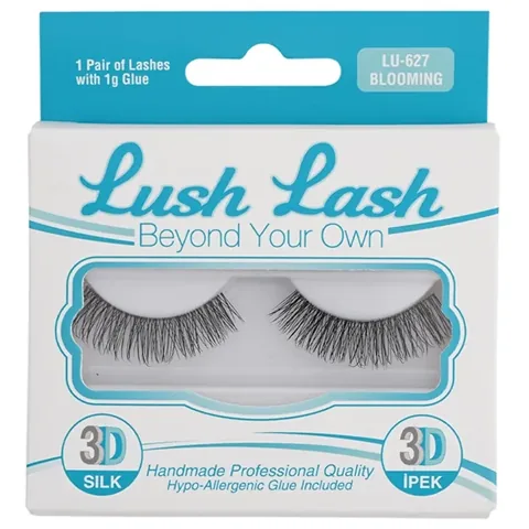 Lush Lash Silk Eyelashes 3 D Blooming Lu - 627