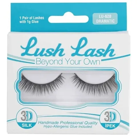 Lush Lash Silk Eyelash 3D Dramatic Lu - 628