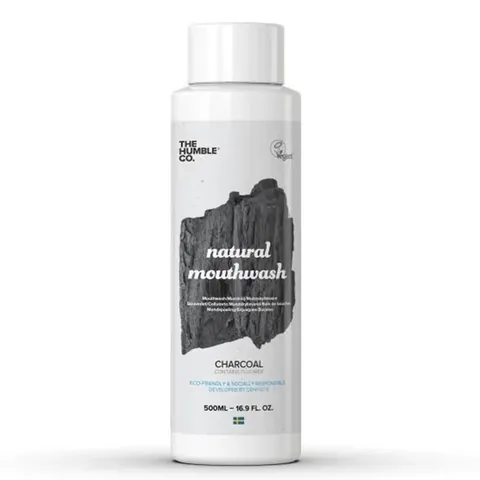 The Humble Co Mouthwash - Charcoal 500 ml