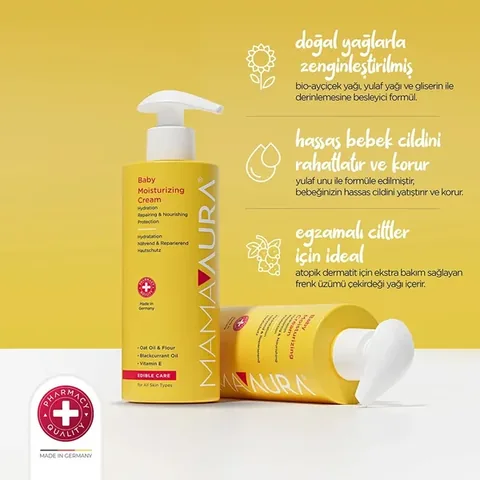 Hydratez et protégez la peau de bébé 24h