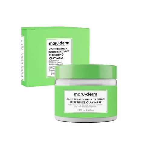 Maruderm Coffee Extract + Green Tea Extract Refreshing Clay Mask 100 ML