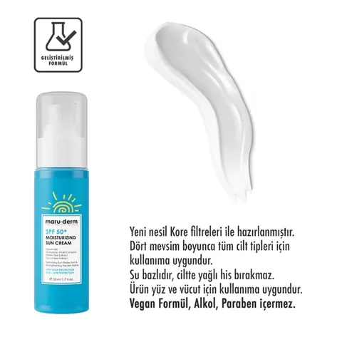 Protégez & Hydratez: Crème Solaire Maruderm SPF50+