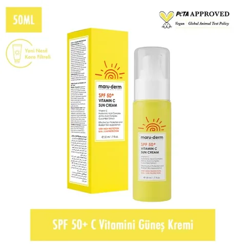 Protégez & Illuminez : Crème Solaire Maruderm SPF50+ Vitamin