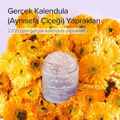 Mary May Calendula Peptide Ageless Sleeping Mask 110 g