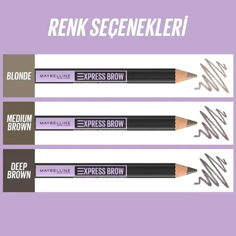 Maybelline Express Brow Eyebrow Pencil - 05 deep Brown
