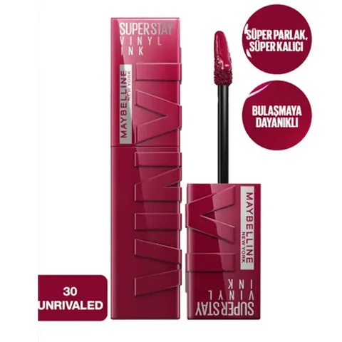 Obtenez une brillance vinyle 16h avec Maybelline Super Stay