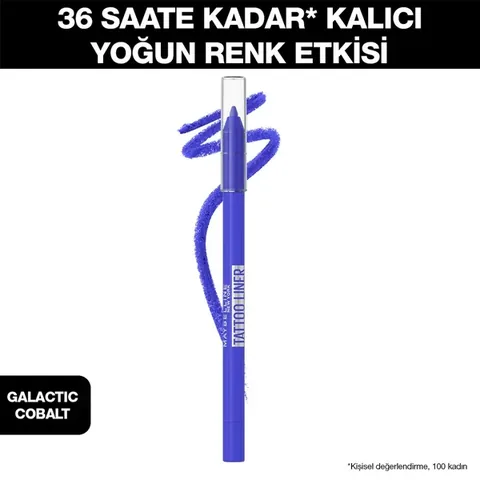 Maybelline New York Tattoo Liner Gel Eye Pencil - Glactic Cobalt