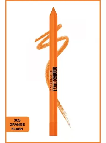 Карандаш-гель для глаз Maybelline Tattoo Liner 303 Оранжевый Флэш