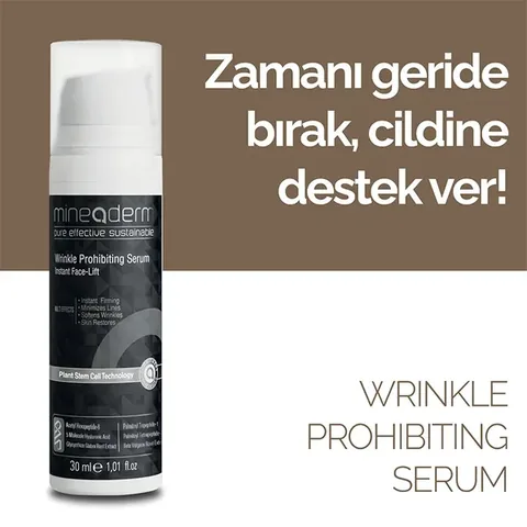 Rajeunissez votre peau avec le Sérum Anti-Rides Mineaderm