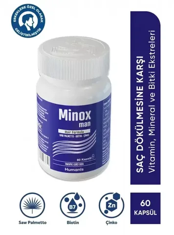 Minox Man Hair Formula 60 capsules