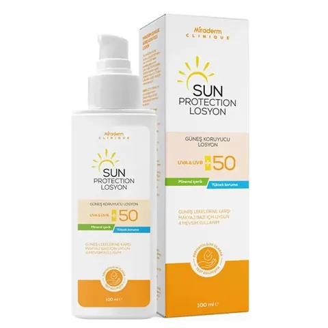 Miraderm Sun Sunscreen Spf 50 lotion 100 ml