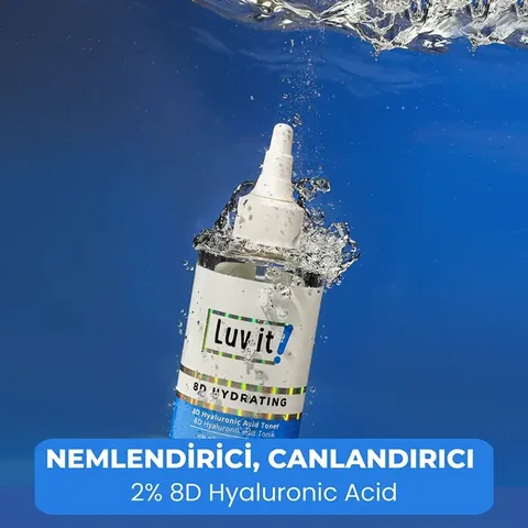 Luv It 8D Hyaluronsäure Feuchtigkeitstoner - 200ml