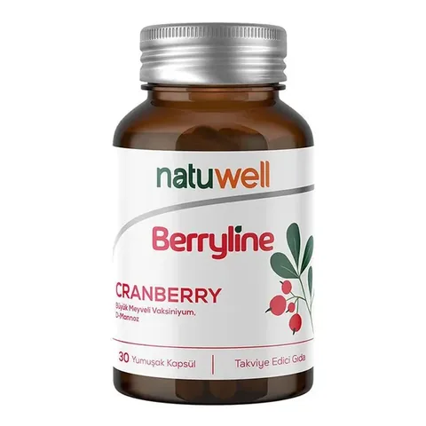 Natuwell Berryline Cranberry 30 softgels